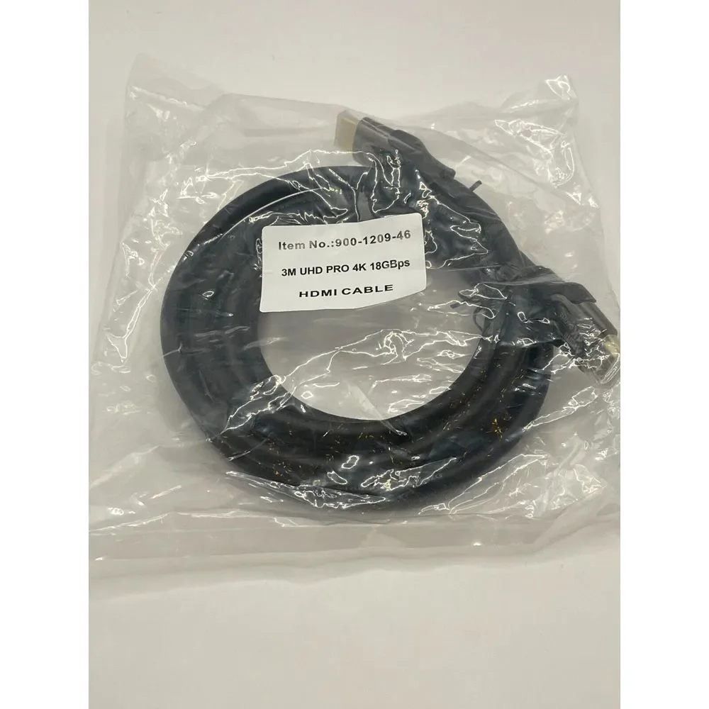 New (Bundle of 3) CE Labs 3M (10ft) UHD PRO 4K‎ 900-1209-46 18GBps HDMI Cable